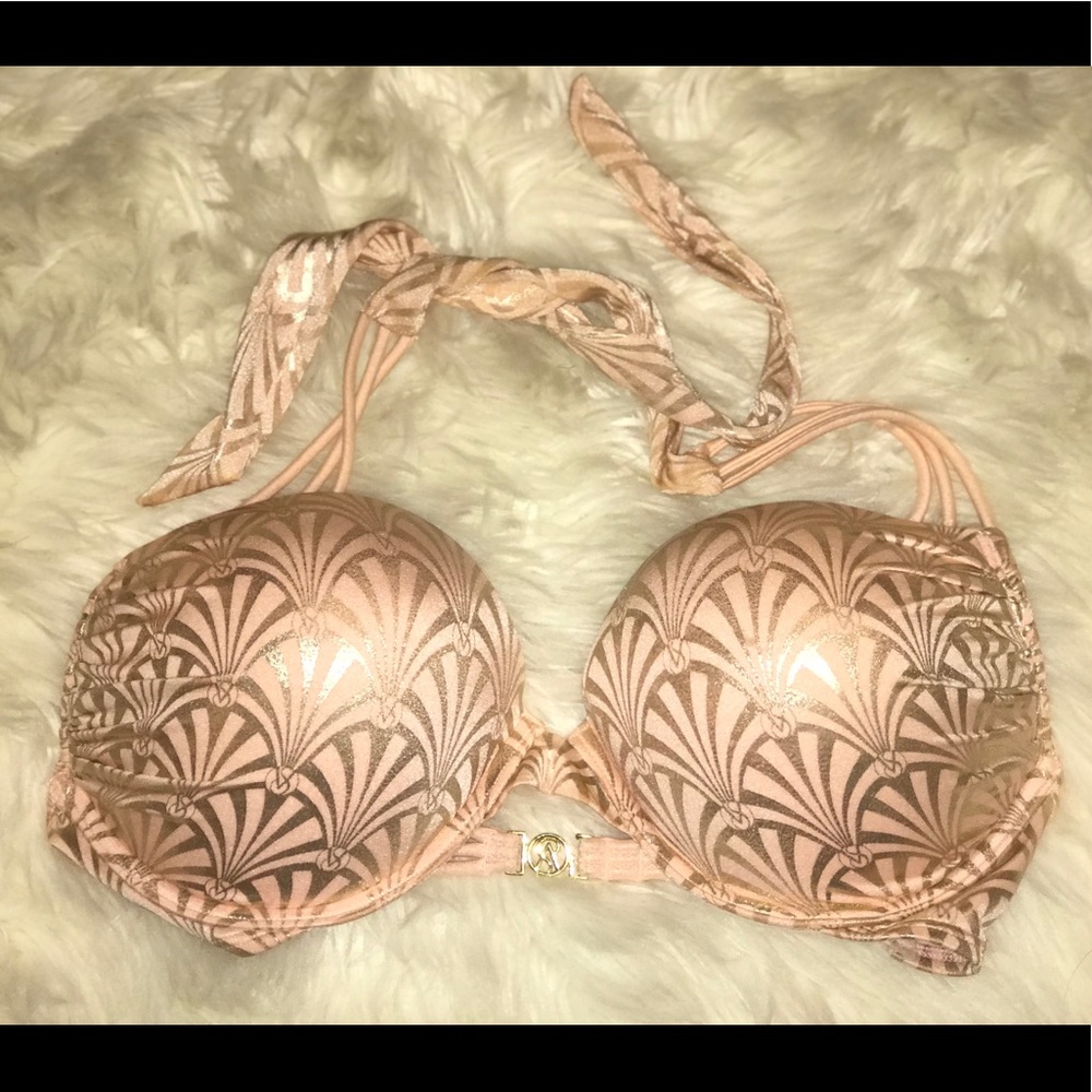 Victoria Secret Add 2 Cup Bombshell Swim Top